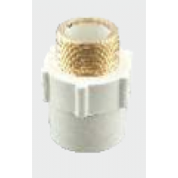 Ajay Pipes - UPVC Fittings - Male Adopter Brass Treaded (MABT) - 3 inch (80 mm) Dia