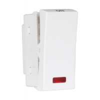 White MR - 10AX. Switch with Indicator - 1M