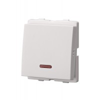 White MR - 10AX. Switch with Indicator - 2M