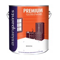 Asian Paints Apcolite Premium Gloss Enamel - Mid Buff (G) - 20 Ltrs