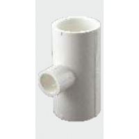 Ajay Pipes - UPVC Fittings - Reducer Tee - 1 X 3/4 inch (25x20 mm) Dia