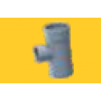 Ajay Pipes - SWR Fittings - Reducing Tee - 6 X 4 inch (160x110 mm) Dia