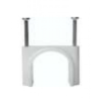 PipolE Pipes - UPVC ACCESSORIES - UPVC Nail Clamp  - 1 1/4 inch (32 mm) Dia