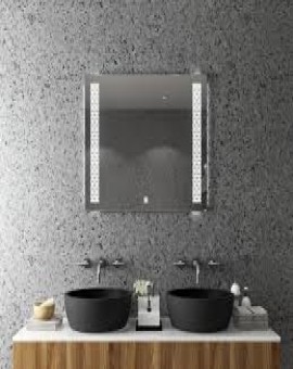 Saint-Gobain's Aspira LED Mirror - Coral (900mm x 600mm (width x height))