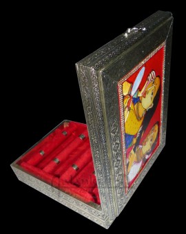 Ahobhilam Prabhaker's Wooden Bangle Box