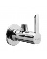 Angle cock with Wall Flange