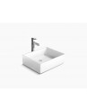 Delta  Vessel lavatory without faucet hole