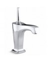 Dual handle monoblock lavatory faucet 