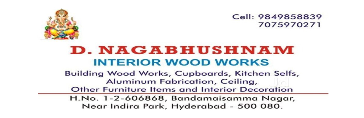 Nagabhushanam Interior wood works