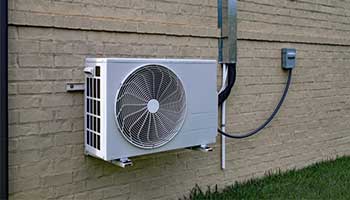 Ductless mini-split ac system