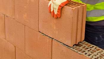 Porotherm bricks are 60% lighter than conventional bricks