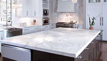 Marble surfaces are easy to polish