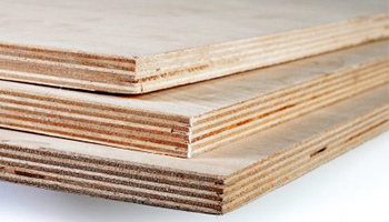 Plywood is resistant to bending because there is uniform distribution of weight